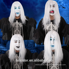 High quality Masquerade Horror Bride With White Hair mask